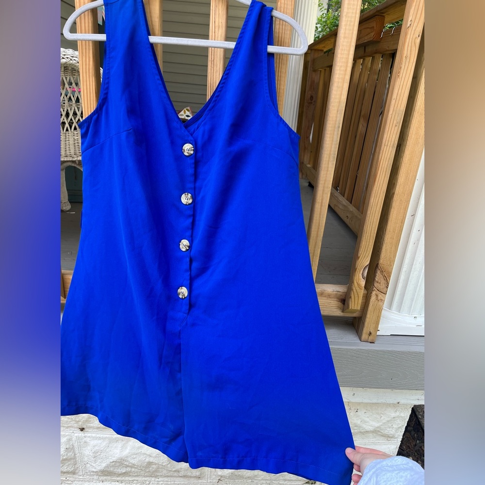 Royal Blue Romper